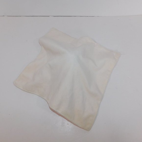 Kidget Pink White Baby Sheep lamb Plush Security Blanket Baby Lovey Nunu - Picture 5 of 5